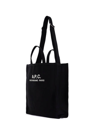 A.P.C. récupération canvas shopping bag