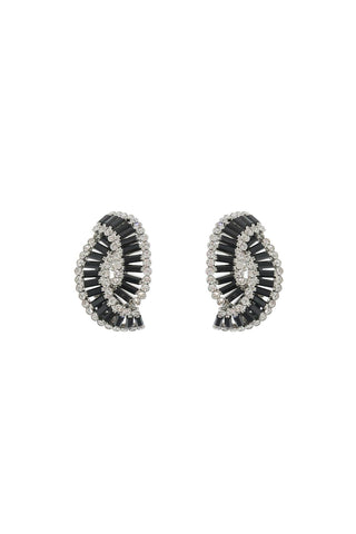 Alessandra Rich braided earrings