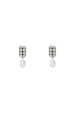 Alessandra Rich dangling clip-on earrings