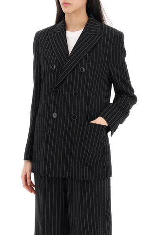 Ami Alexandre Matiussi double-breasted pinstripe