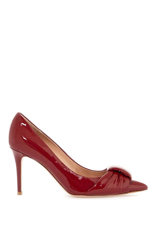 Gianvito Rossi 'patent leather dã©collet - VAZLUXE.COM