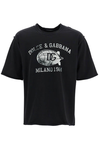 Dolce & Gabbana oversized printed t