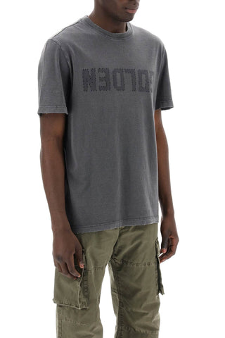 Golden Goose distressed logo regular t-shirt