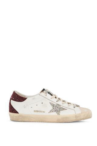 Golden Goose super-star glittered sneakers