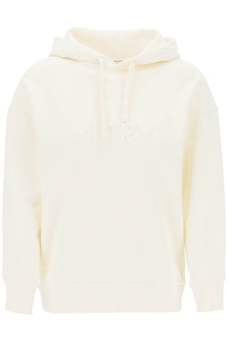 Autry embossed logo hoodie