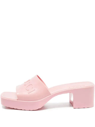 Gucci Rubber Sandals New, Pre-Owned size 38