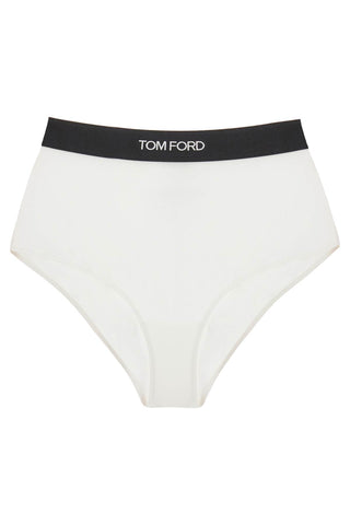 Tom Ford high-waisted underwear briefs with logo band