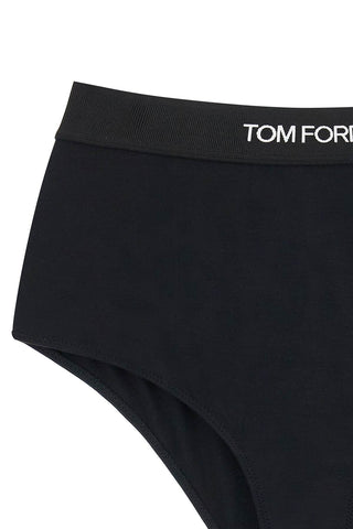 Tom Ford high-waisted underwear briefs with logo band