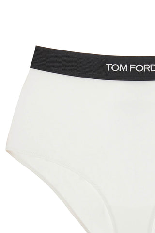 Tom Ford high-waisted underwear briefs with logo band