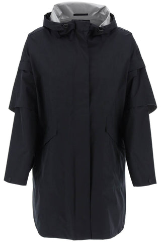 Herno Laminar "removable sleeve cape coat