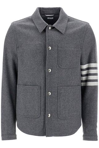 Thom Browne wool and cashmere blend oversh