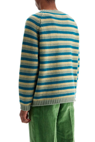 Bode striped wool pullover sweater