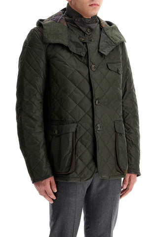 Barbour x TOKITO jacket with quilted wax finish