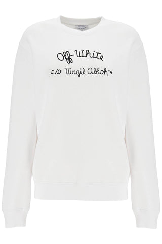 Off-White crewneck sweatshirt with