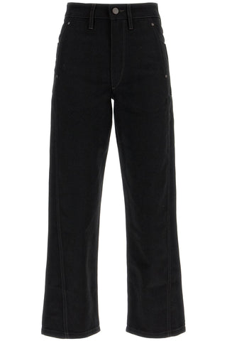 Lemaire cropped pants with twisted seams