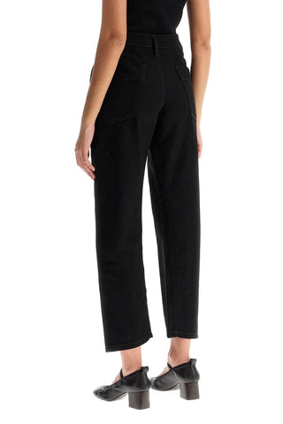 Lemaire cropped pants with twisted seams