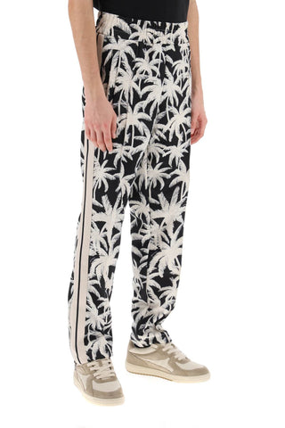 Palm Angels joggers with palms print