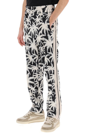 Palm Angels joggers with palms print