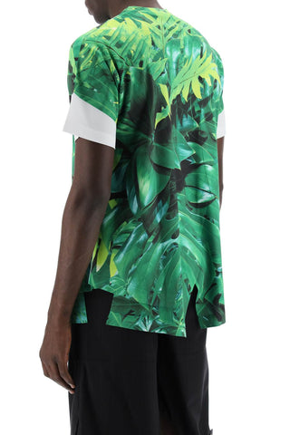 Comme Des Garcons Homme Plus jungle print t-shirt with