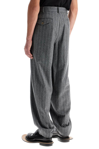 Comme Des Garcons Homme Plus striped wool trousers