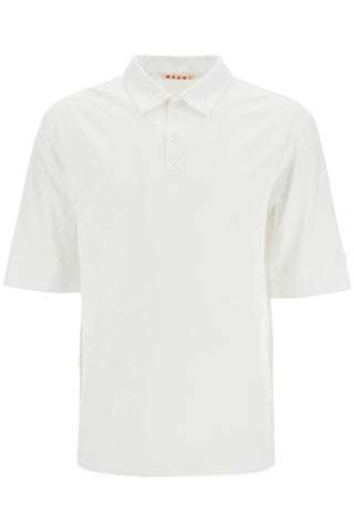 Marni 'compact jersey polo shirt'