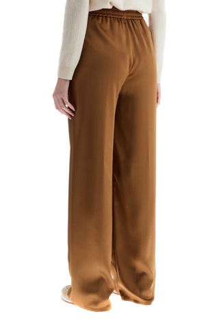 HERNO wide leg camel polyester pants