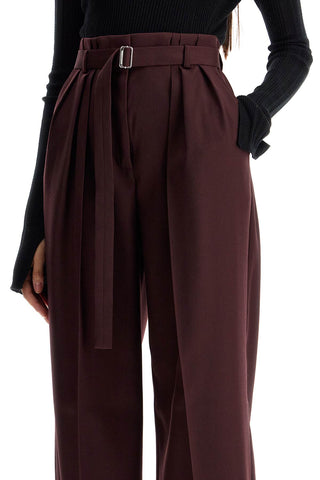 Lanvin wide-leg pants with belt