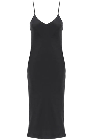 Norma Kamali midi crêpe slip dress