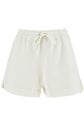 Ganni sweatshirt fabric shorts