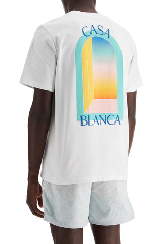 Casablanca colorful rainbow arc t