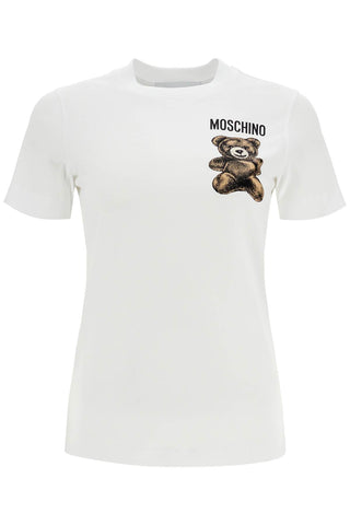 moschino teddy bear print t