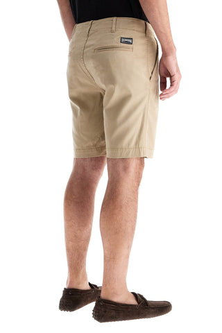 Vilebrequin ponche shorts in tencel gabardine