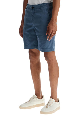 Vilebrequin ponche shorts in tencel gabardine