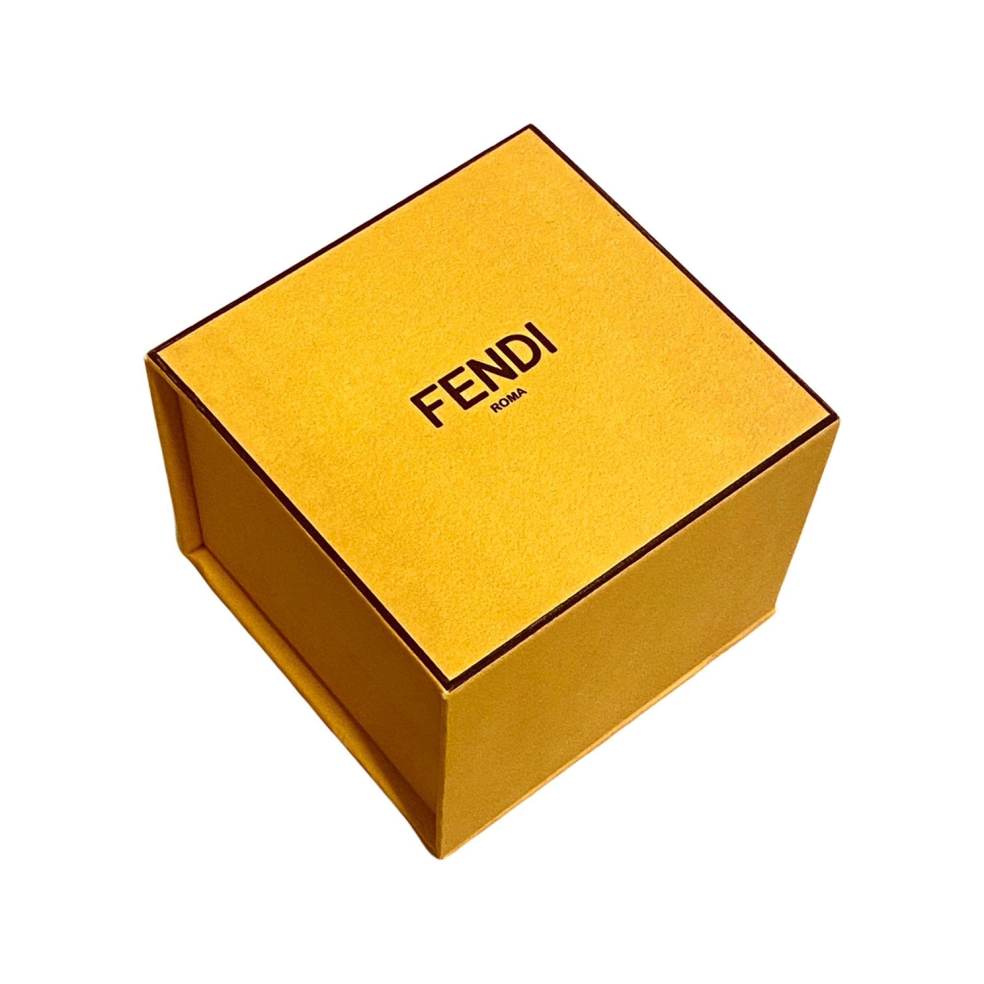 Fendi Master Key Light Rose Leather Gold Medium Bracelet