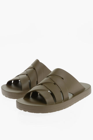 Bottega Veneta Braided Rubber Slippers