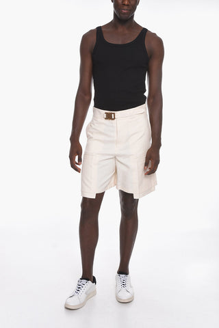 Dior Cargo Shorts with Safety Buckle