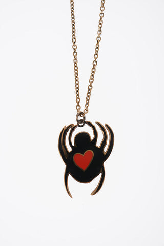 Dior Chain Necklace with Spider-Shaped Charm