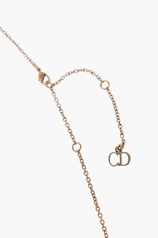 Dior Chain Necklace with Spider-Shaped Charm