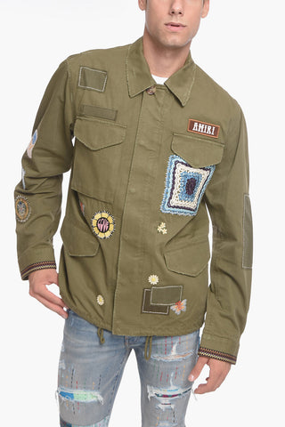 Amiri Cotton-canvas BROTHERS Saharian Overshirt