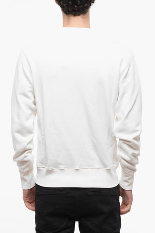 Ambush Crew Neck /21 Cotton Sweatshirt with Embroidered Logo