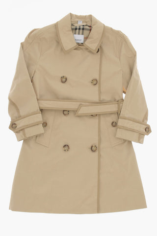 Burberry KIDS Double Breast Trench with belt