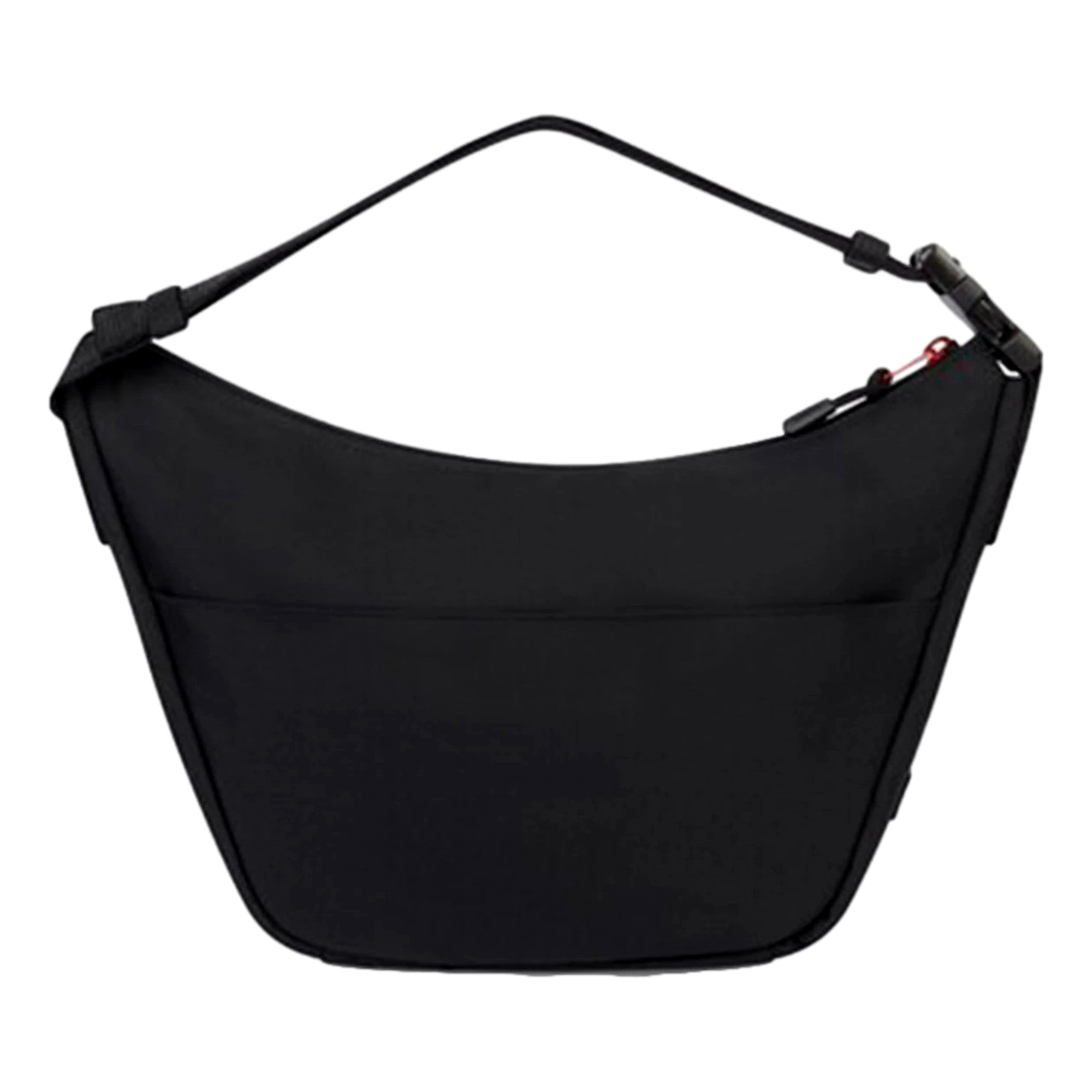 Balenciaga Nasa Logo Sling Shoulder Crossbody Bag Black Recycled Nylon