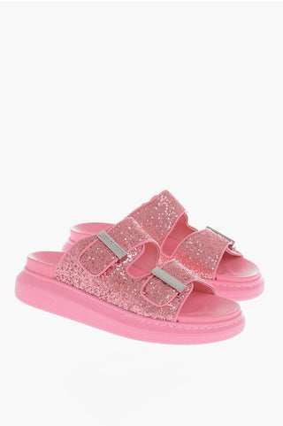 Alexander McQueen Glittered Sliders