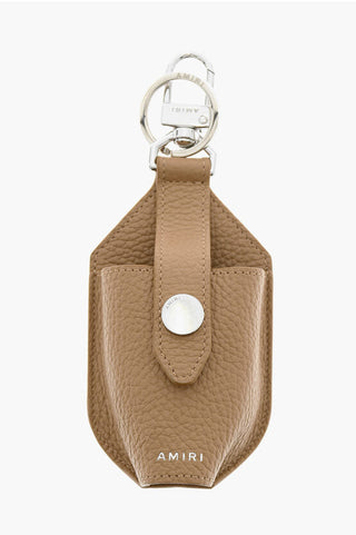 Amiri Hammered Leather Hand Sanitizer Holder