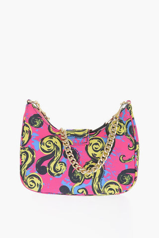 Versace JEANS COUTURE All-Over Printed Shoulder Bag