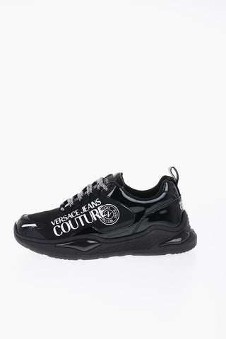 Versace JEANS COUTURE Contrasting Laces Low-Top Sneakers with Levion