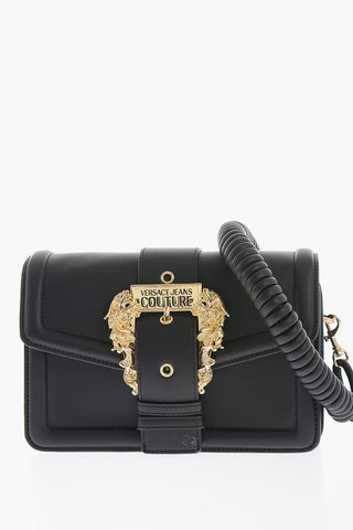 Versace JEANS COUTURE Faux leather bag Embellished with Maxi Golden