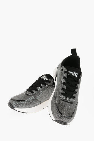 Versace JEANS COUTURE Lurex DYNAMIC Low Top Sneakers