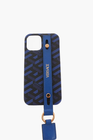 Versace La Greca Motif 12 /12 Pro Iphone Neck Case