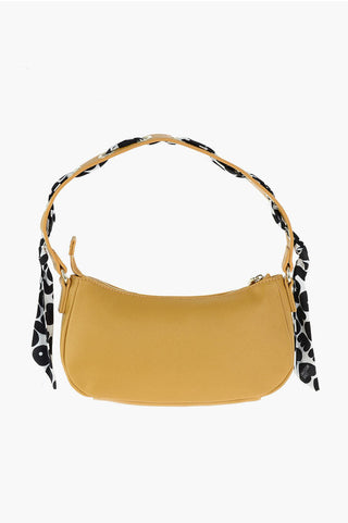 Moschino LOVE faux leather baguette bag with neckerchief